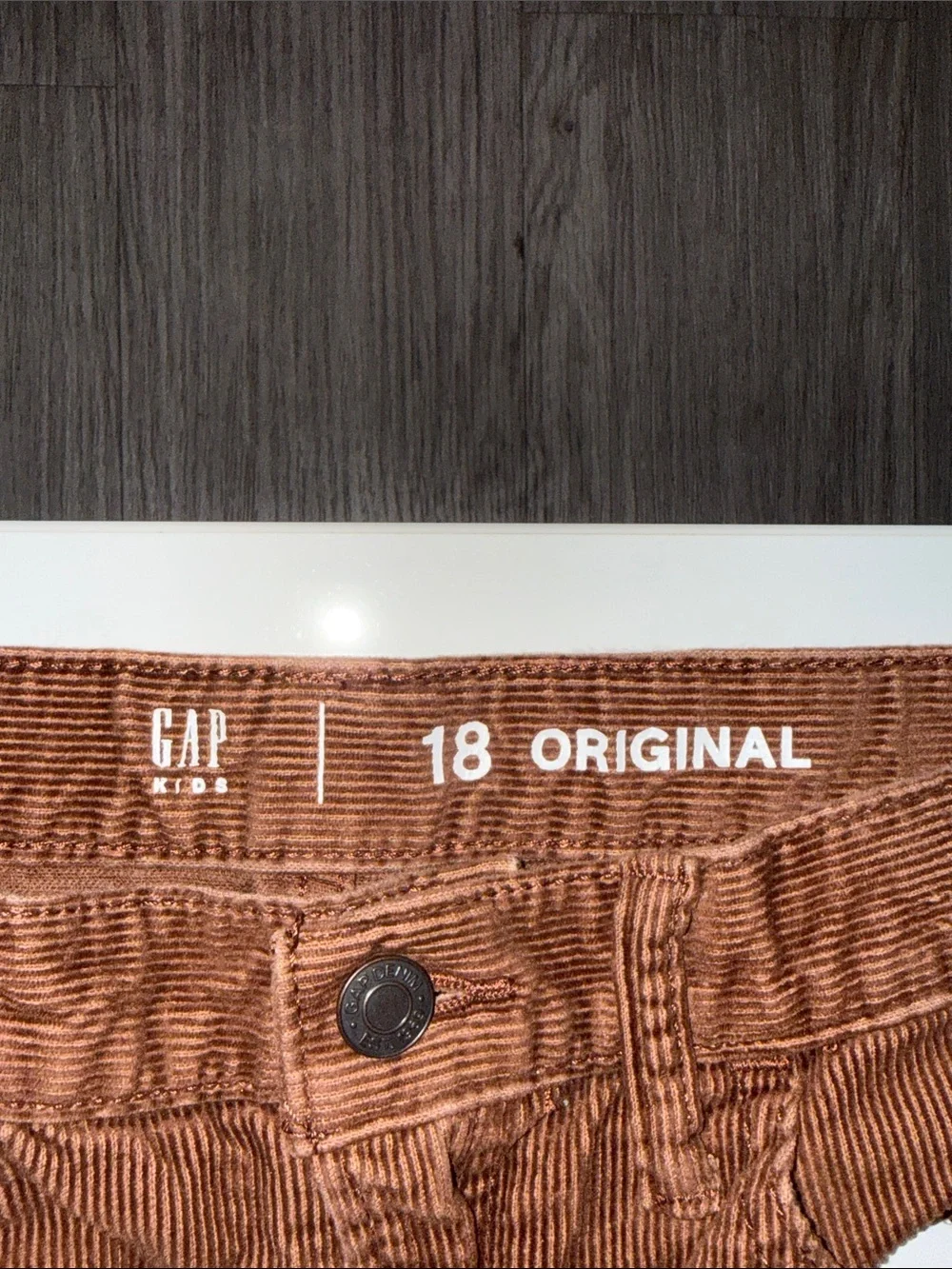 GAP Kids Corduroy Pants in Warm Brown 18